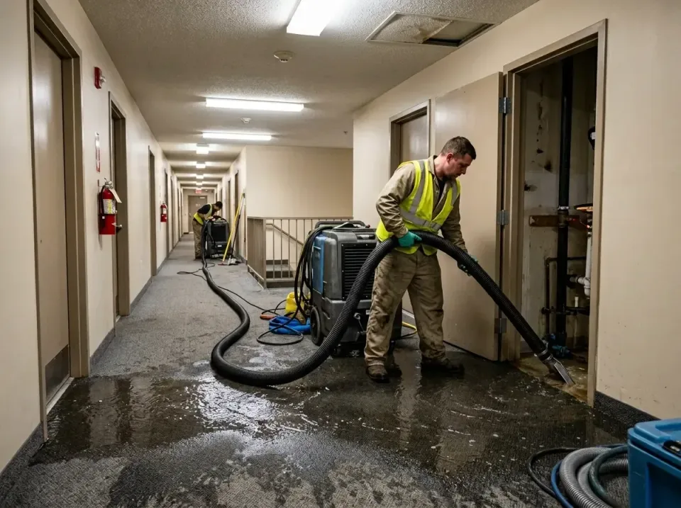 multi-unit-apartment-hallway-f-005 — frequently asked questions, Emergency Burst Pipe Water Extraction & Removal in Aventura…